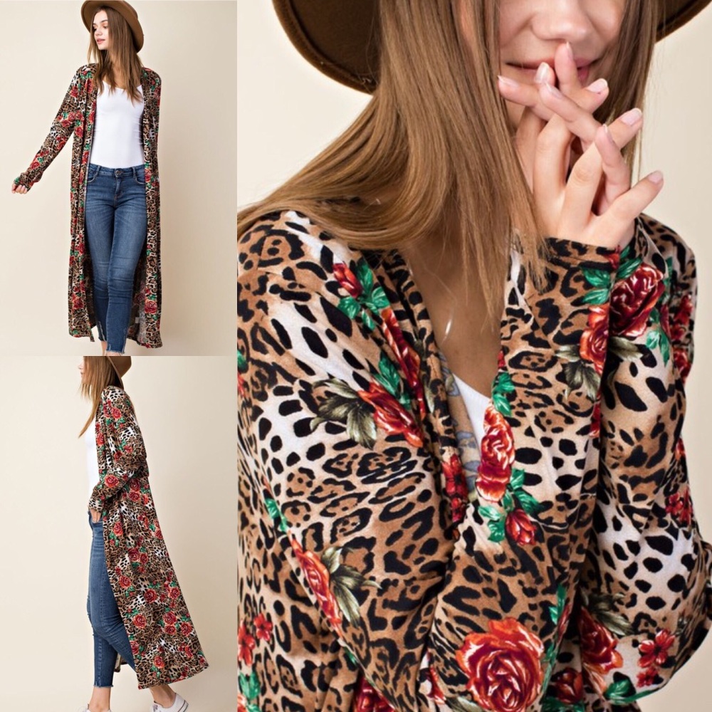 Leopard Cardigan